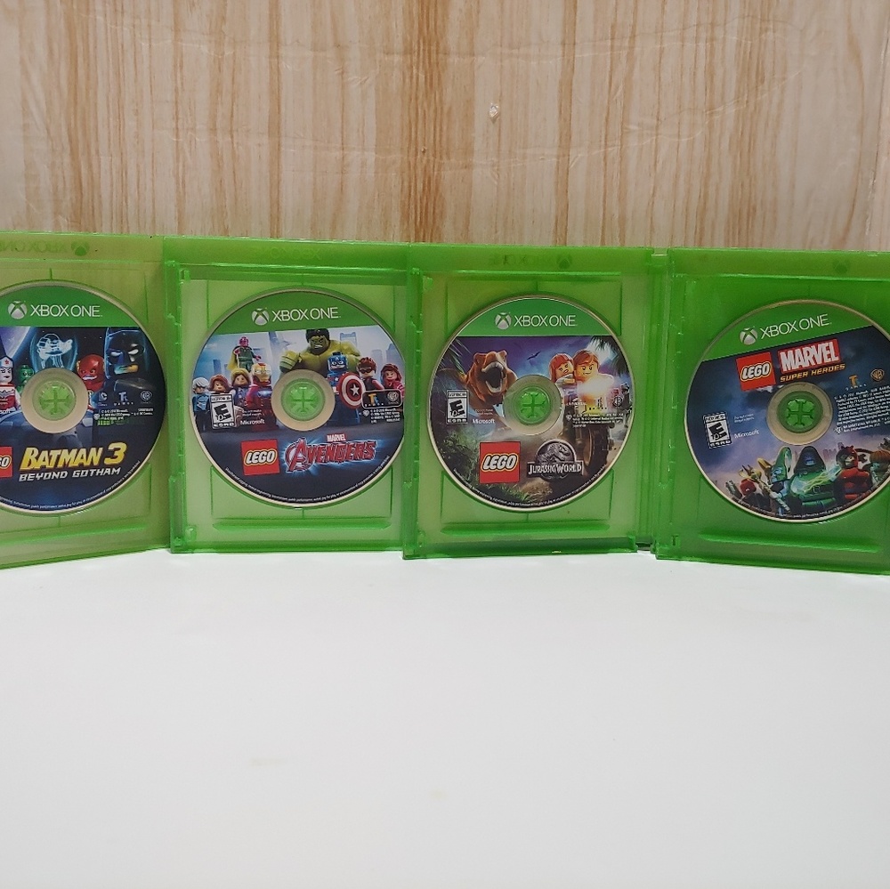 XBOX1 LEGO GAMES LOT OF 4